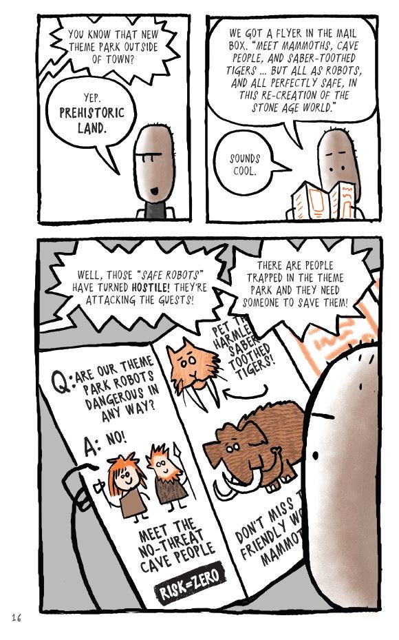 Interior pages from Action Dude