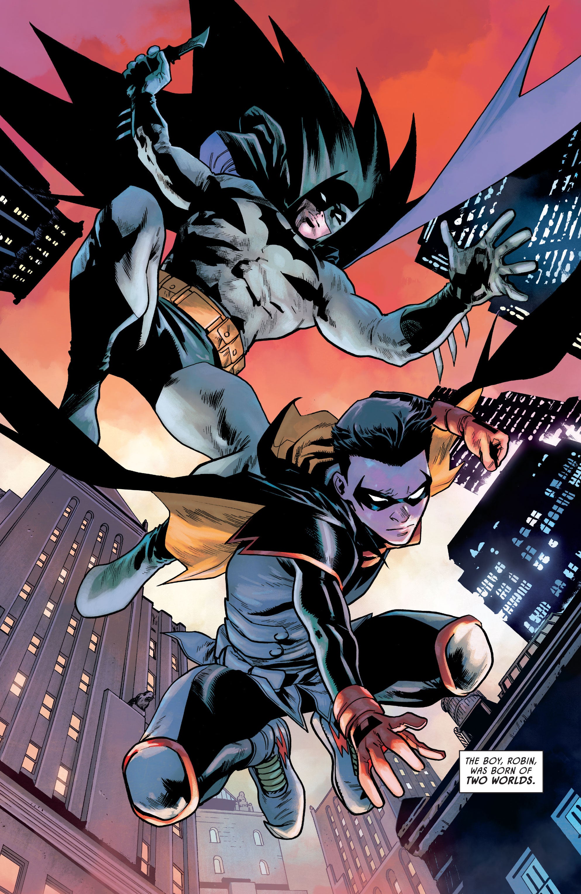 Batman vs. Robin #1 by Mahmud Asrar