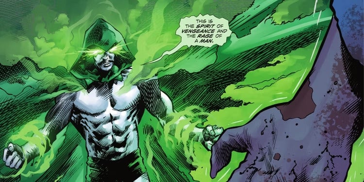 Alfred turns into the Spectre