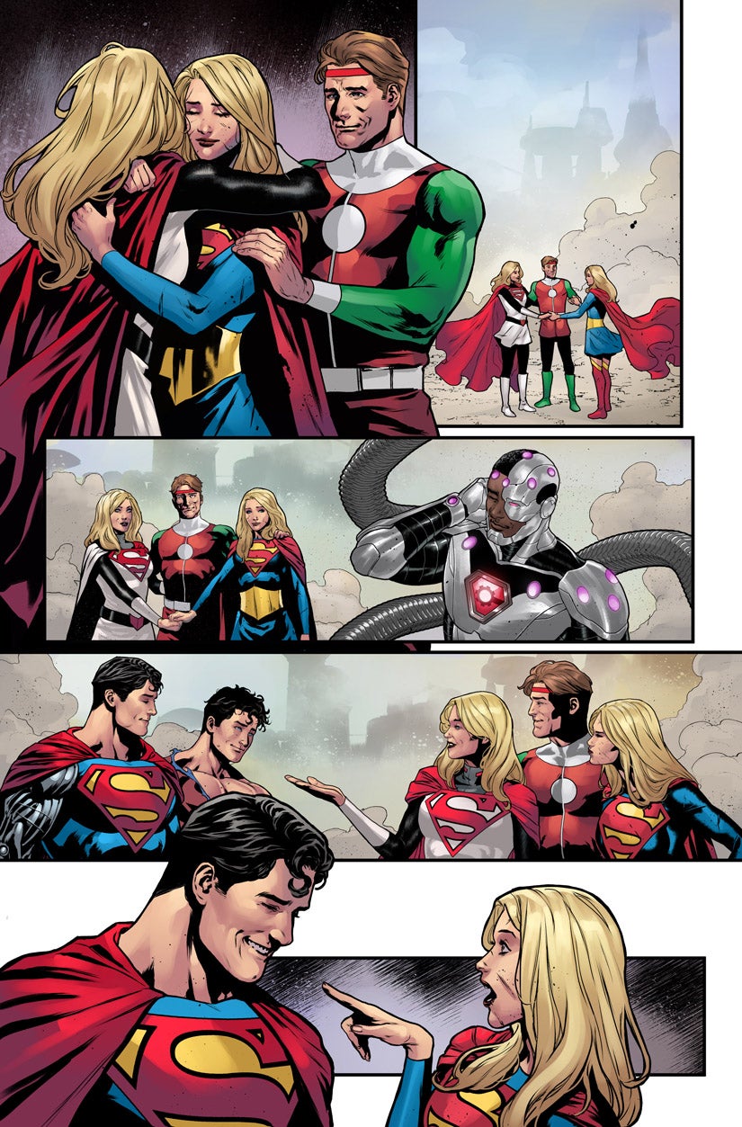 The Superman family reunites